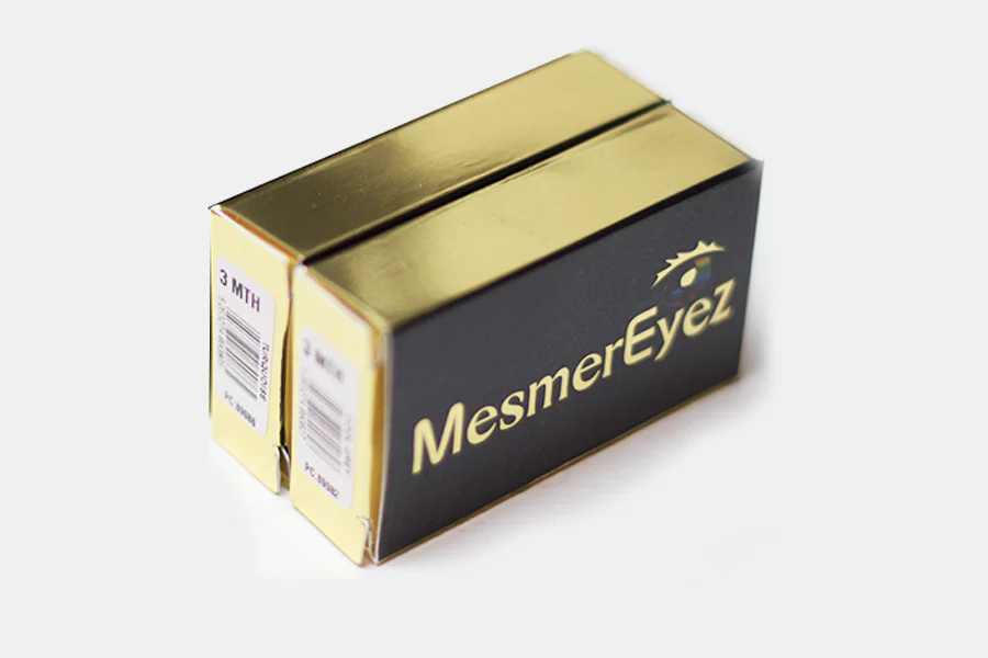 Azure Blue Natural Coloured Contact Lenses - Image 4