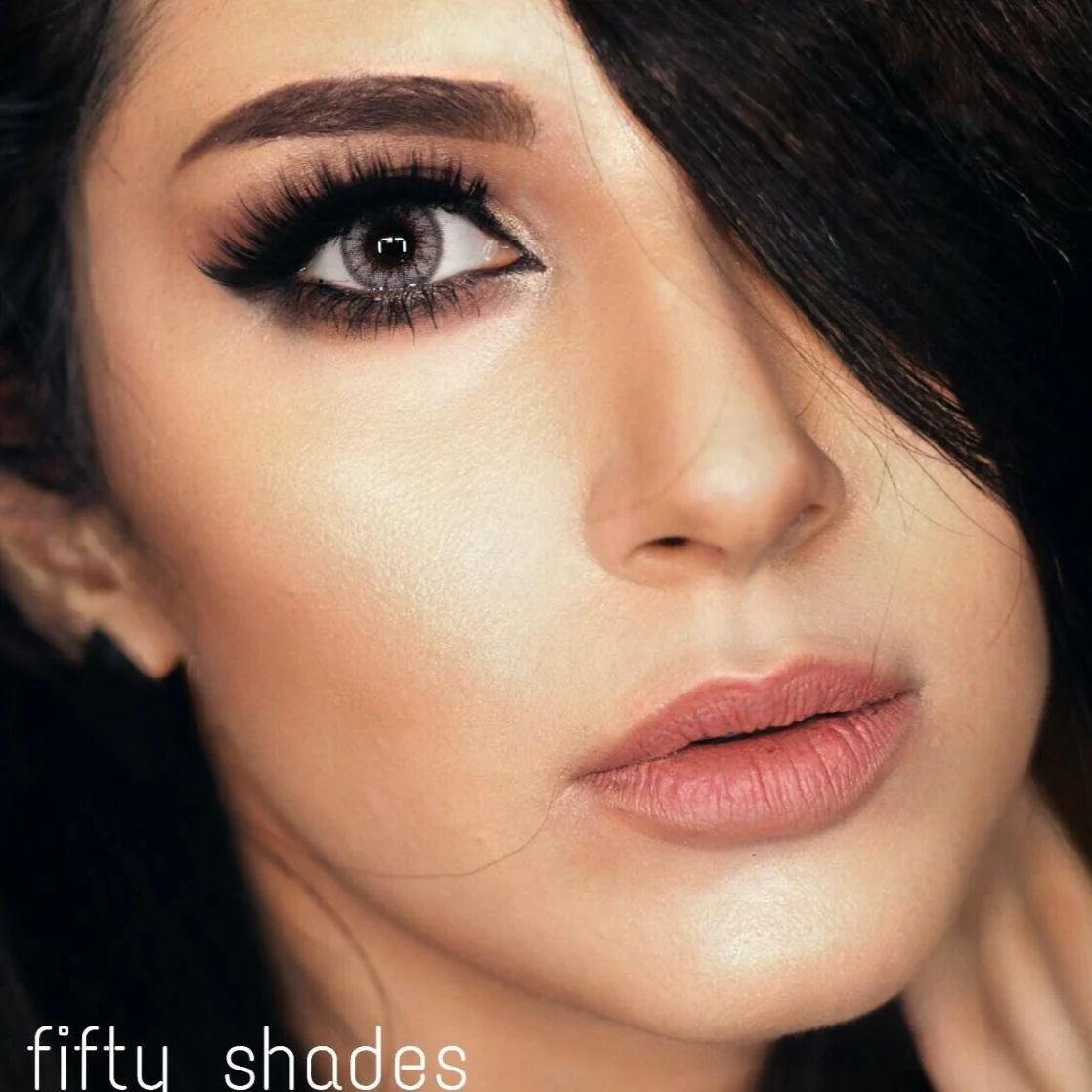 Fifty Shades Natural Grey Coloured Contact Lenses - Image 8