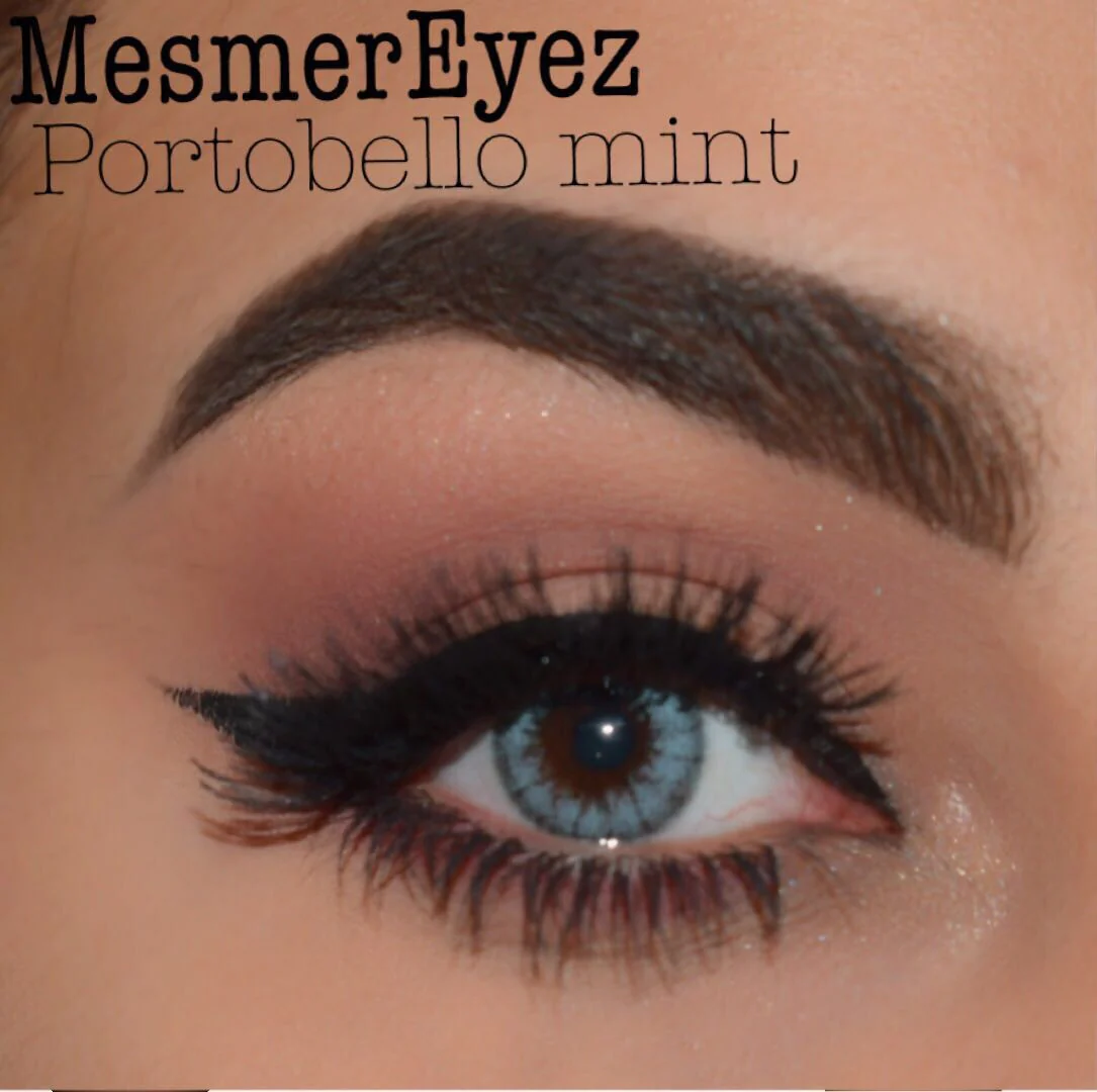 Portobello Mint Natural Green Coloured Contact Lenses - Image 14