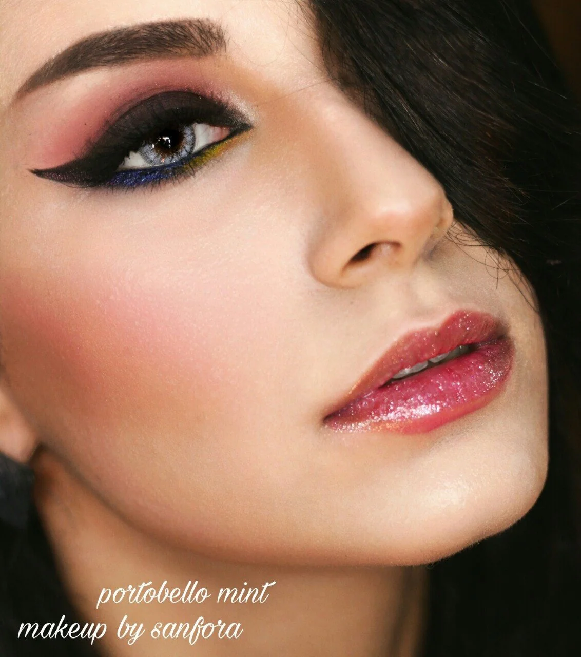 Portobello Mint Natural Green Coloured Contact Lenses - Image 5