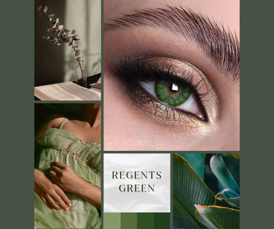 Regents Green Natural Coloured Contact Lenses - Image 3